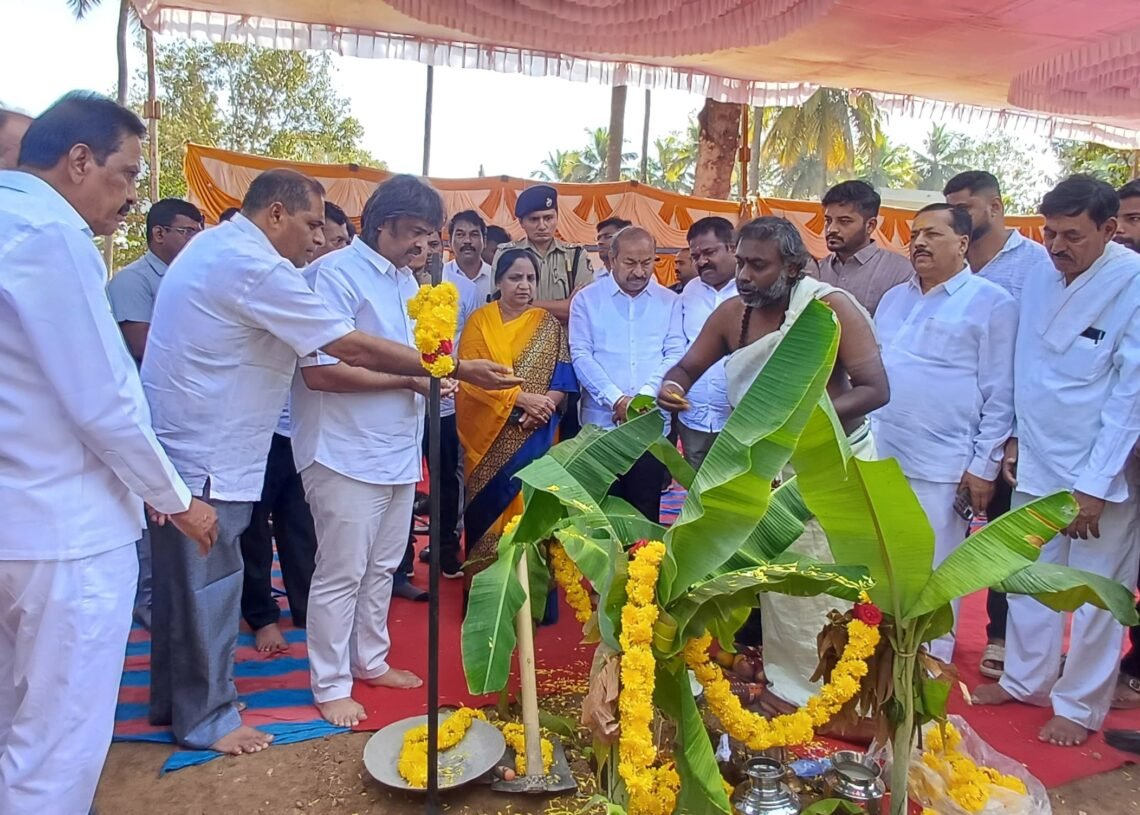 ಫ್ರೀಡಂ ಪಾರ್ಕ್ ವಿವಿಧ ಅಭಿವೃದ್ದಿ ಕಾಮಗಾರಿಗೆ ಸಚಿವ ಮಧು ಬಂಗಾರಪ್ಪ ಚಾಲನೆ