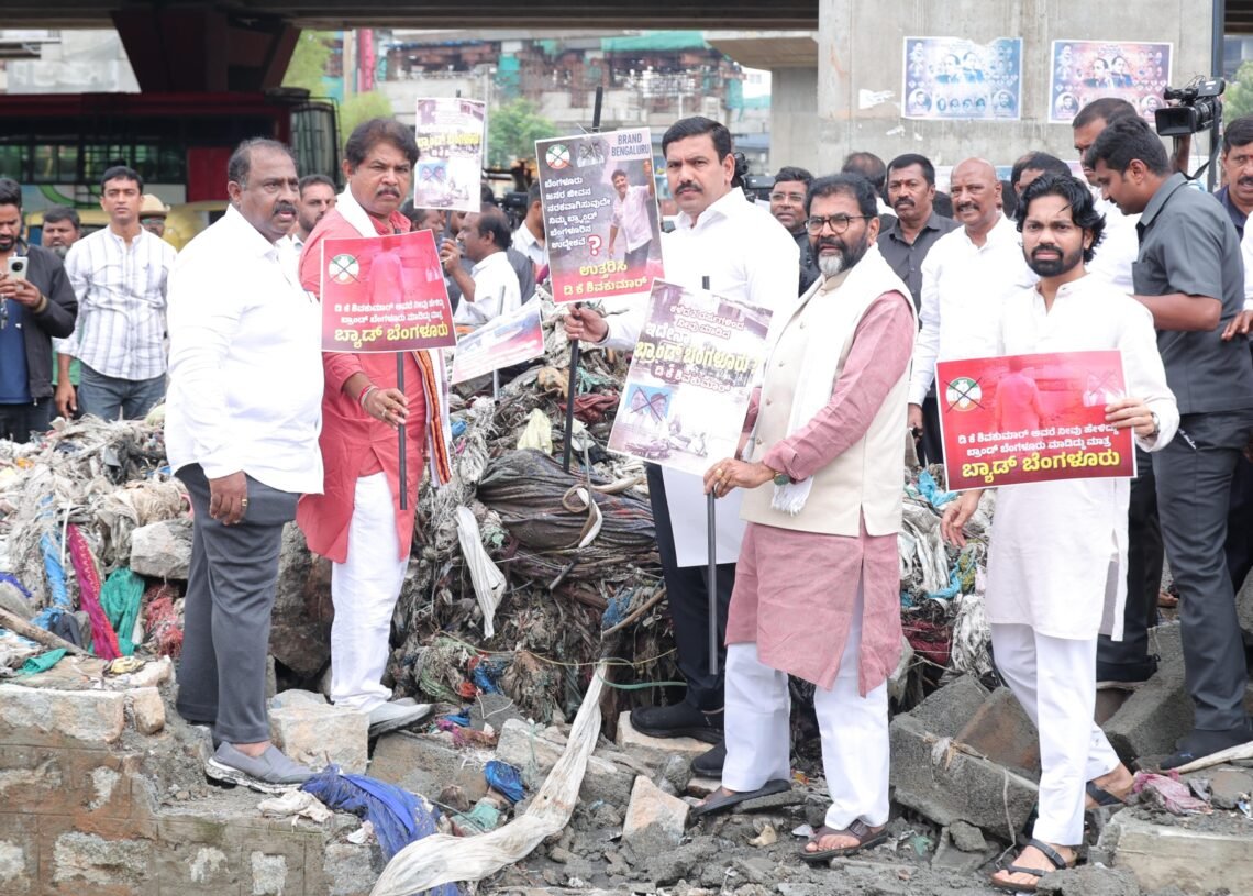 ಬೆಂಗಳೂರು ಜಲಾವೃತ:ರಾಜ್ಯ ಸರ್ಕಾರ ಮೋಜು: ಬಿ ವೈ ವಿಜಯೇಂದ್ರ