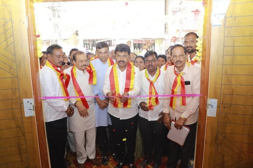 ಶಿಕಾರಿಪುರದಲ್ಲಿ ನೂತನ ಕನ್ನಡ ಸಾಹಿತ್ಯ ಭವನ ಉದ್ಘಾಟನೆ